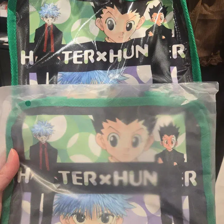 [BUNJANG] Hunter x Hunter Jump Shop Mesh Bag / 헌터헌터 점프샵 가방 가챠가방 매쉬백