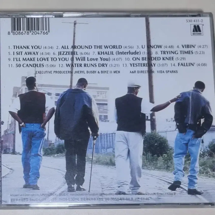 [BUNJANG] Boyz II Men 2nd Album Unsealed CD / 보이즈투맨 2집 (개봉 CD)