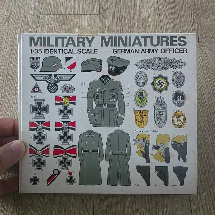 [BUNJANG] Tamiya 1/35 German Army Officer Set (Classic Edition) / 고전프라 타미야 1/35 독일군 장교 세트 구판