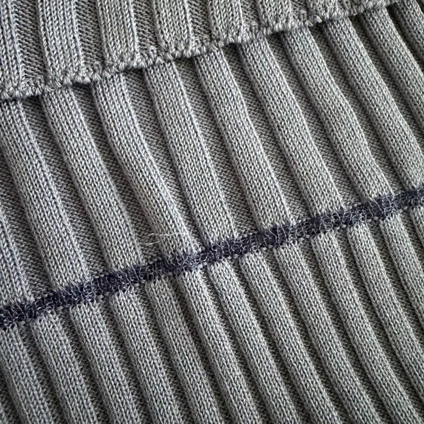 [BUNJANG] Pleats Please Issey Miyake Column Knit Cardigan / 플리츠플리즈 이세이 미야케 컬럼 니트 가디건 연보라색