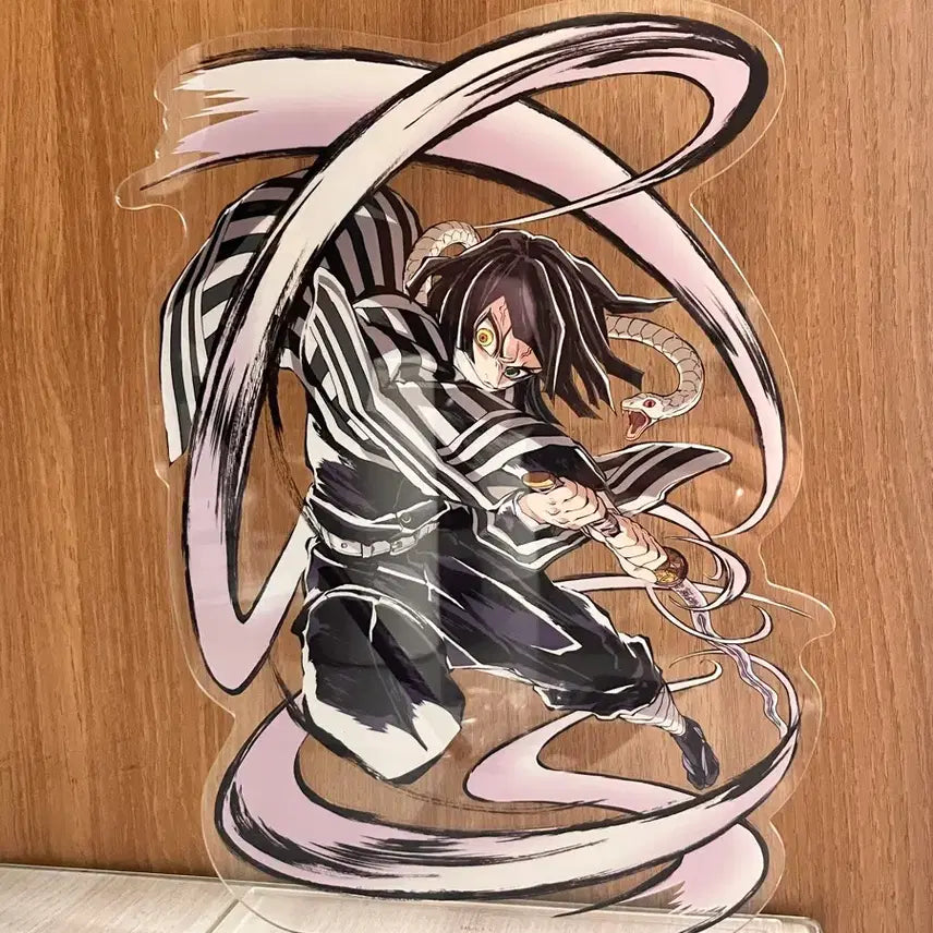 [BUNJANG] Demon Slayer Iguro Large Acrylic Stand Joint Training Arc / 귀멸의칼날 엔드롤 이구로 빅 아크릴 합동강화훈련 급처 오늘만