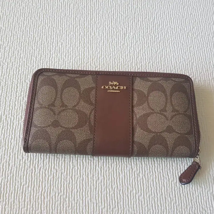 [BUNJANG] Coach Signature Long Wallet / 정품 코치 시그니처 장지갑 정가37만