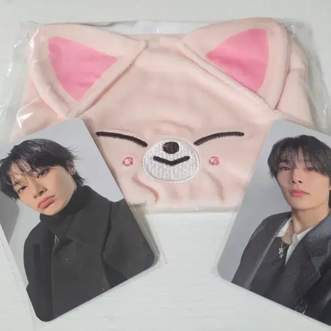 [BUNJANG] Stray Kids I.N Japan Kuji Photocard Set + Foxiny Pouch Bundle Set / 아이엔 일본 쿠지 포카2장+폭시니파우치 일괄2만