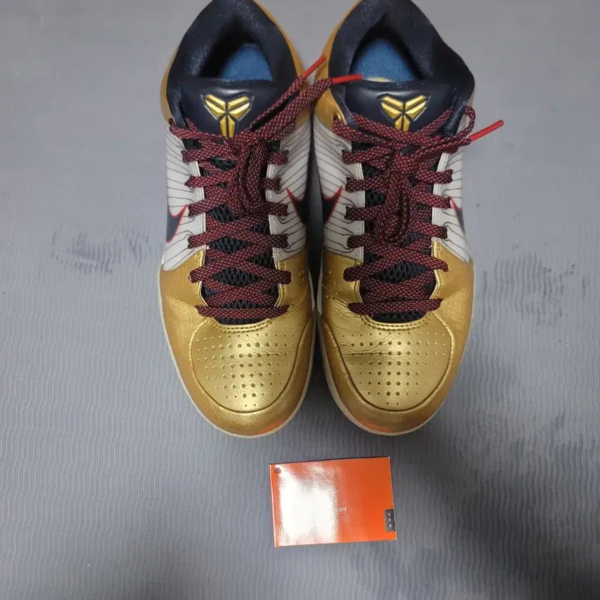 [BUNJANG] Nike Kobe 4 Metallic Gold / [260] 코비4 메탈릭 골드