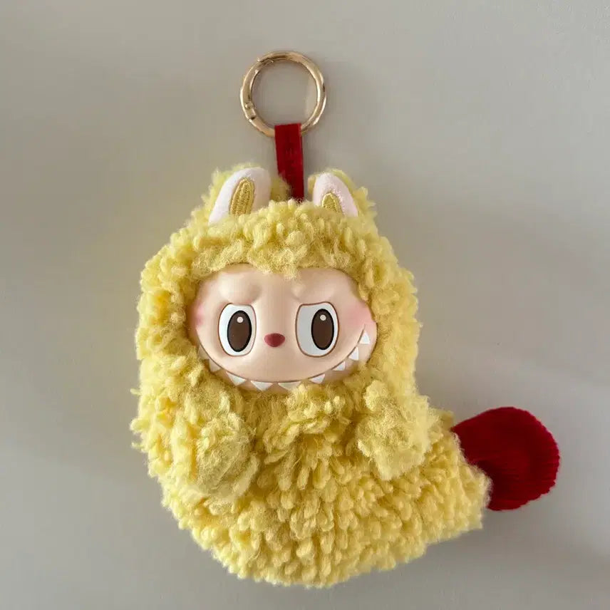 [BUNJANG] Labubu Shrimp Tempura Plush Keyring / 뽑기 라부부 새우튀김 인형 키링