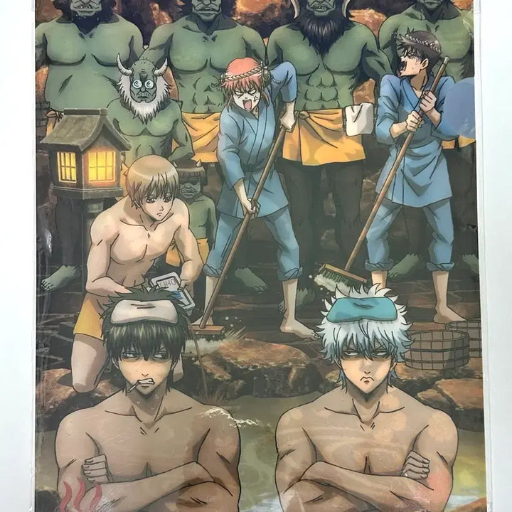 [BUNJANG] Gintama Hokkaido Limited Onsen Clear File Hijikata Gintoki Sougo / 은혼 홋카이도 한정 온천 클리어 파일 히지카타 긴토키 소고