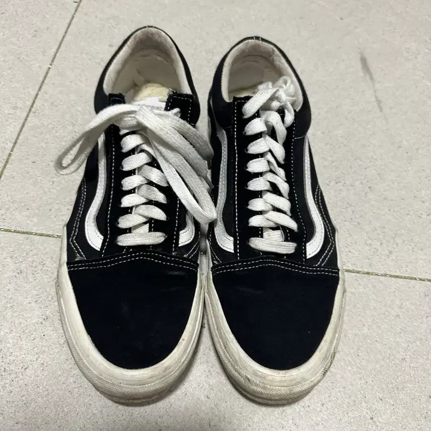[BUNJANG] Vans Vault Old Skool Black/White 280 / 반스 볼트 280