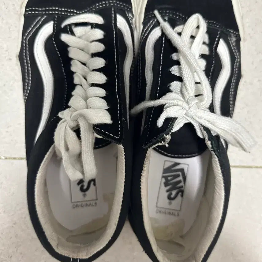 [BUNJANG] Vans Vault Old Skool Black/White 280 / 반스 볼트 280
