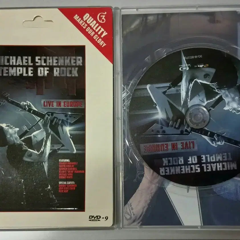 [BUNJANG] Michael Schenker Temple Of Rock Live In Europe DVD / DVD 락 마이클 쉥커 템플 오브 락 라이브 인 유럽