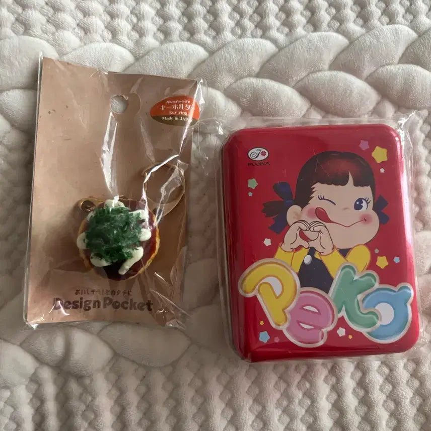 [SOLD OUT] 오사카 타코야끼 키링+페코짱 틴케이스