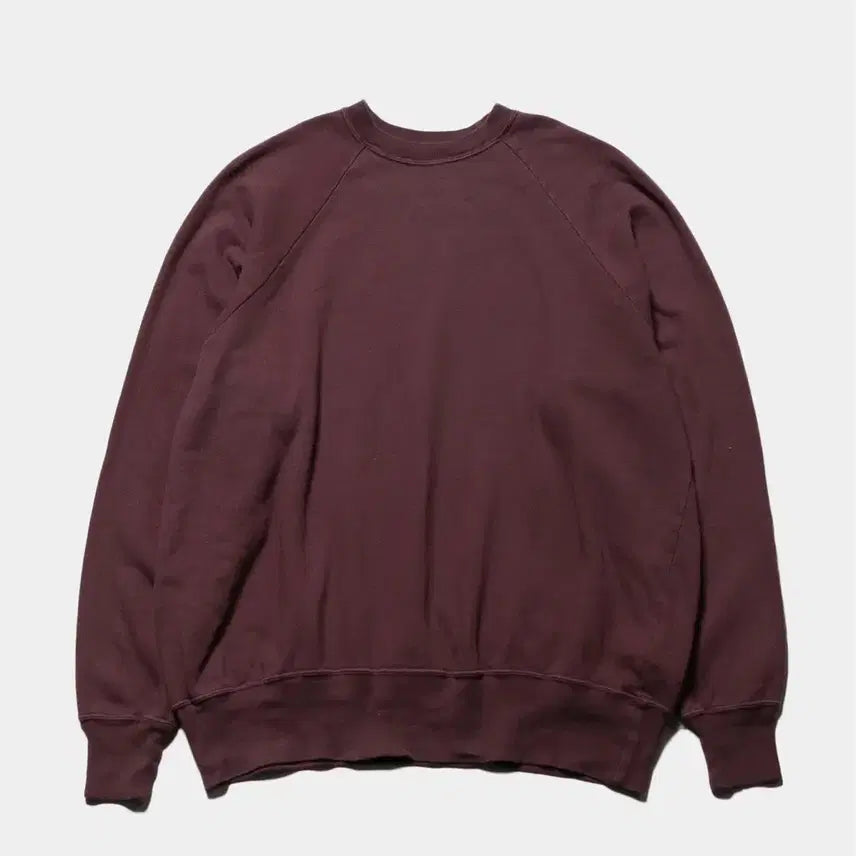 [BUNJANG] Apresse Lightweight Sweatshirt Burgundy / [3] 아프레쎄 라이트웨이트 스웻 셔츠 버건디