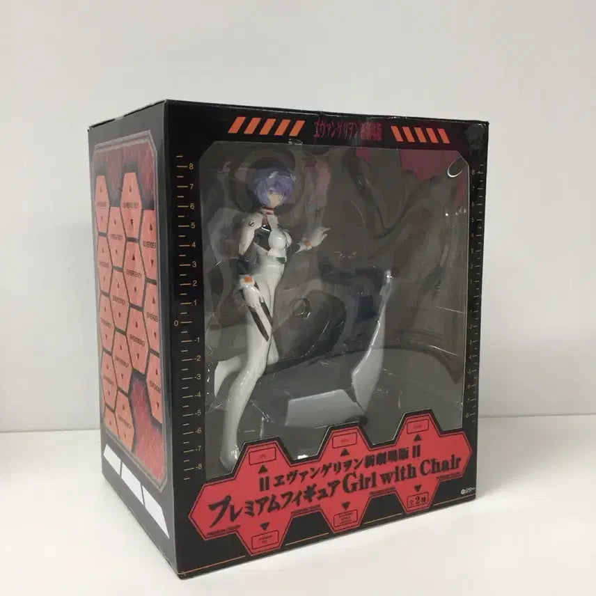 [BUNJANG] Neon Genesis Evangelion Rei Ayanami Chair Figure / 신세기 에반게리온 레이 의자 피규어