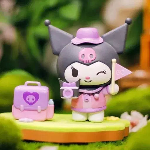 [BUNJANG] TOPTOY Sanrio Family Camping Series Kuromi Figure with Gacha / 탑토이 산리오 패밀리 캠핑 키즈 시리즈 쿠로미 +쿠로미가챠