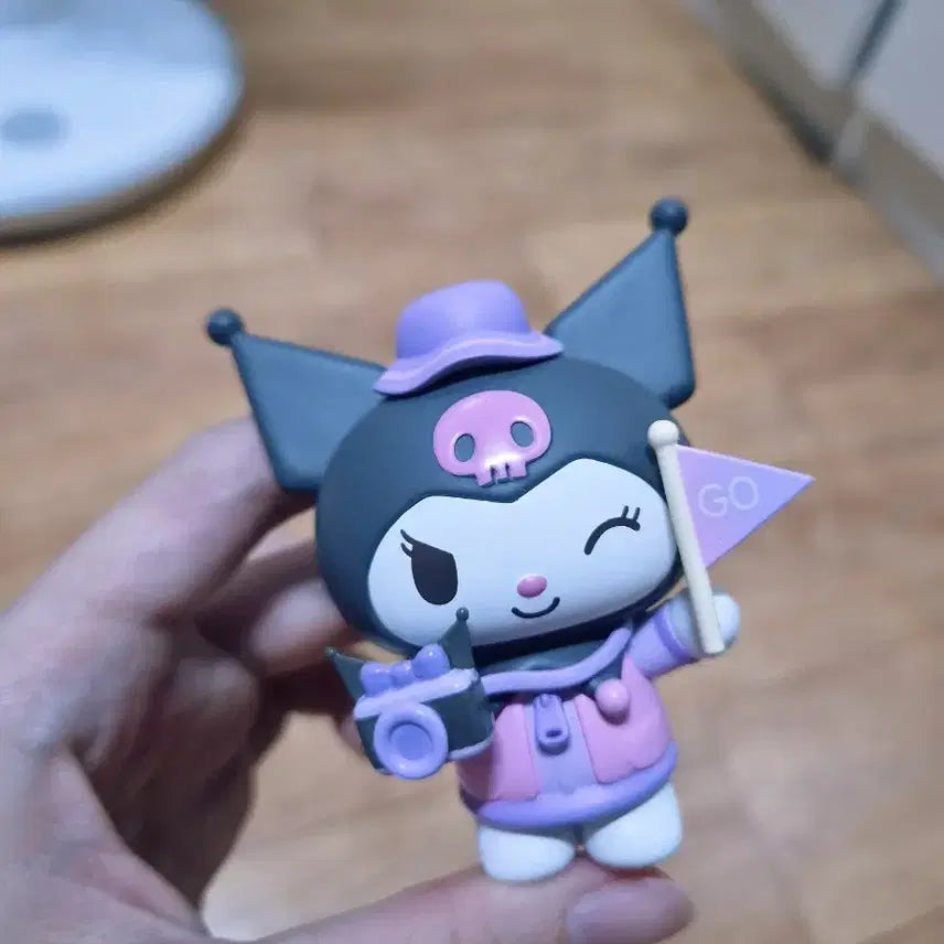 [BUNJANG] TOPTOY Sanrio Family Camping Series Kuromi Figure with Gacha / 탑토이 산리오 패밀리 캠핑 키즈 시리즈 쿠로미 +쿠로미가챠