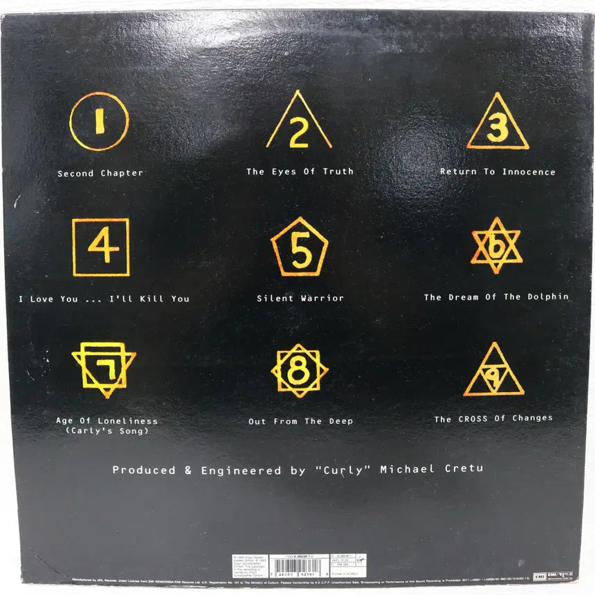 [BUNJANG] Enigma 2 (The Cross of Change) LP / [NO.5933] ENIGMA 2 (THE CROSS OF CHANGE)