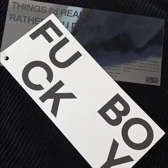 [BUNJANG] Fuckboy Corduroy Apron Pants Black / fuckboy(퍽보이) b0y 퍽스타 코듀로이 에이프런 팬츠