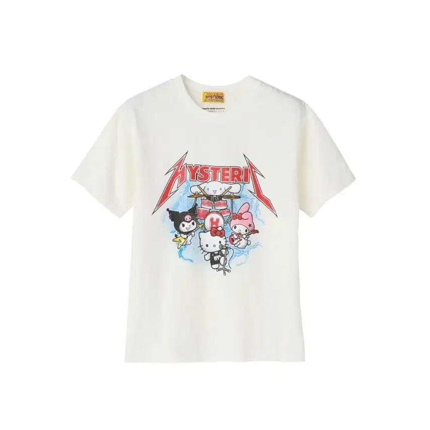 [SOLD OUT] 히스테릭 글래머 산리오 콜라보 밴드 반팔