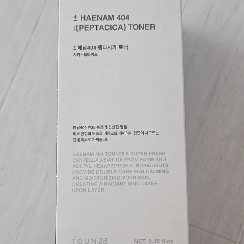 [BUNJANG] Tone28 Hainan 404 Peptasica Toner 250ml / 톤28 해남 404 펩타시카 토너 250ml