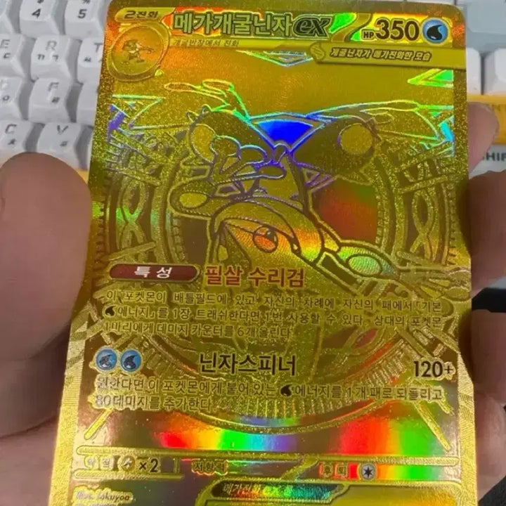 [BUNJANG] Greninja Lv.X Trading Card / 메가개굴닌자 mur 등급용 카드 급처