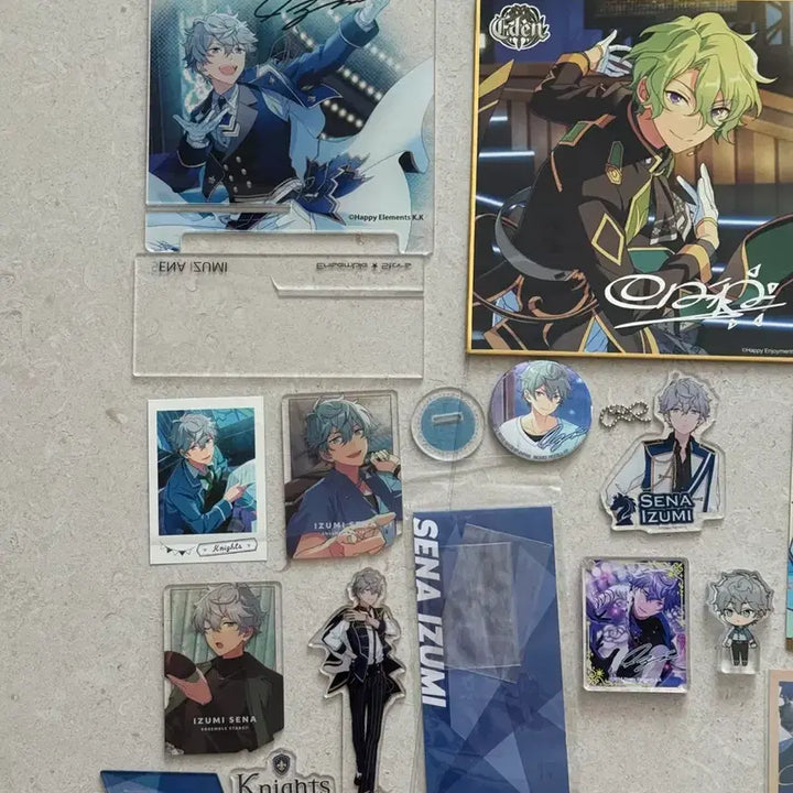 [BUNJANG] Ensemble Stars! Sena Izumi, Tenshoin Eichi, Isara Mao, Tomoe Hiyori Merchandise Bundle Set / 앙스타 세나 이즈미/텐쇼인 에이치/이사라 마오/토모에 히요리 굿즈 일괄