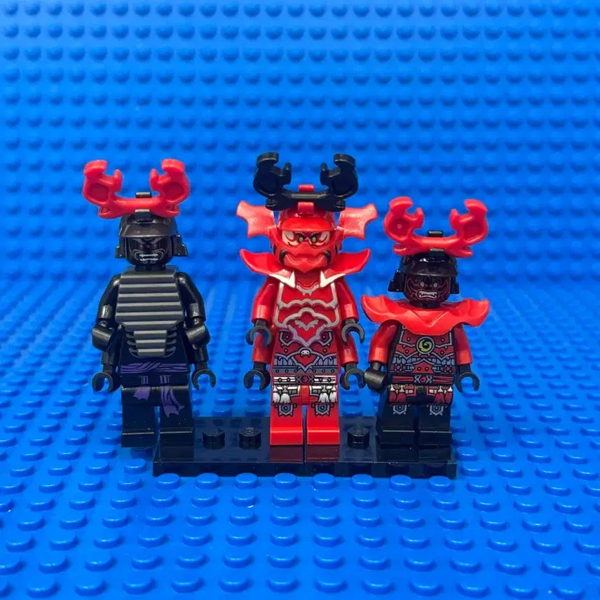 [BUNJANG] LEGO Ninjago Commander Blakh, Garmadon, and 3-Figure Bundle Set / 레고 닌자고 코주장군, 가마돈등 3개일괄