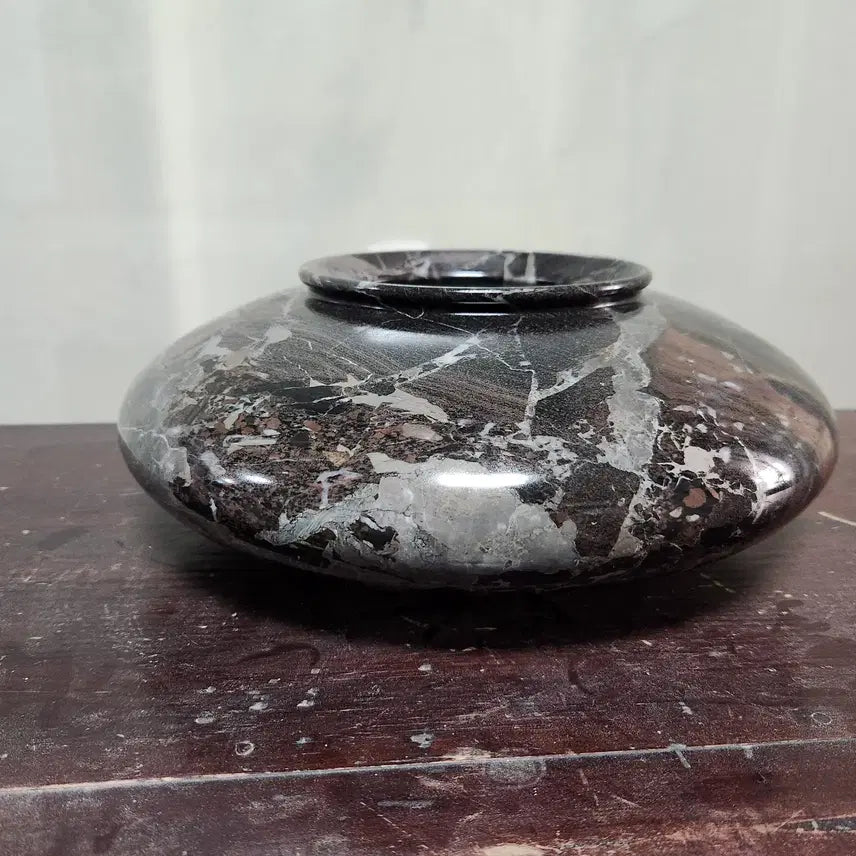 [BUNJANG] Large Chuncheon Chilbosok Jupanalho Vase / 대형 강원도 칠보석 주판알호