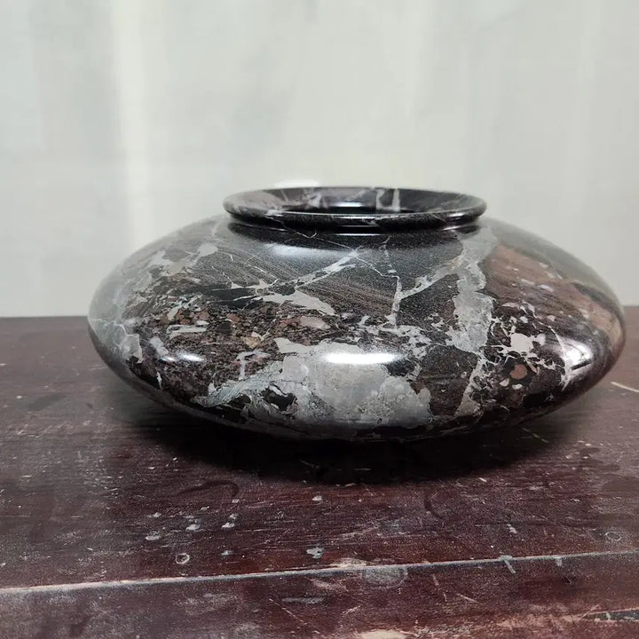 [BUNJANG] Large Chuncheon Chilbosok Jupanalho Vase / 대형 강원도 칠보석 주판알호