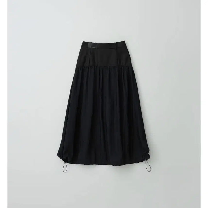 [BUNJANG] Majoné Maxi Shirring Skirt Black / 마조네 맥시 셔링 스커트 블랙 Maxi shirring skirt