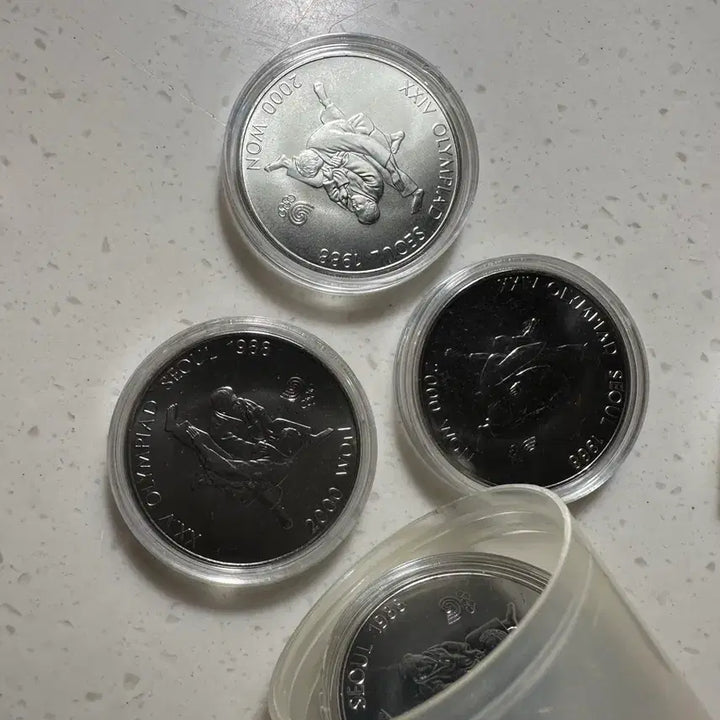 [BUNJANG] 1988 Seoul Olympics Commemorative Judo 2000 Won Coin Set (20 Pieces) / 1987 서울 올림픽 기념 유도 2000원 20개
