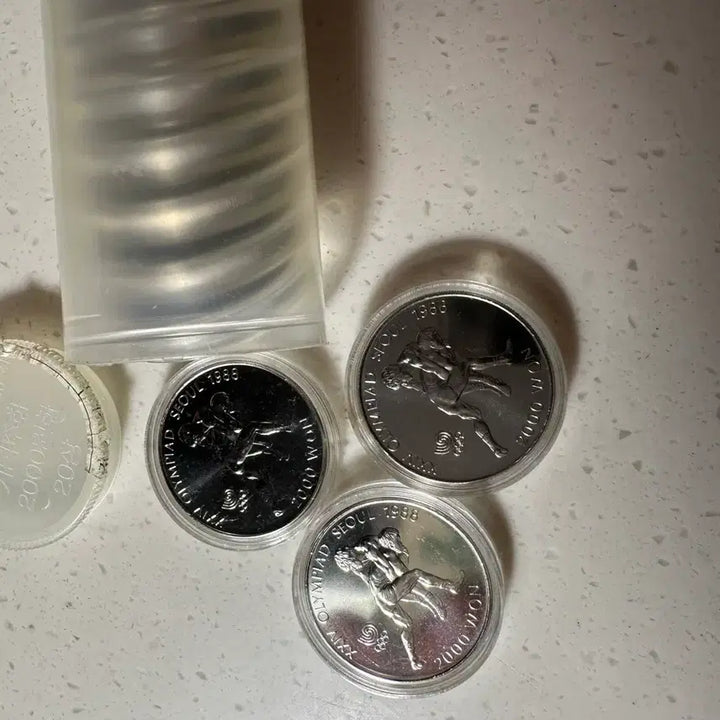 [BUNJANG] 1988 Seoul Olympics Commemorative Judo 2000 Won Coins (20 pcs) / 1987 서울 올림픽 기념 유도 2000원 20개