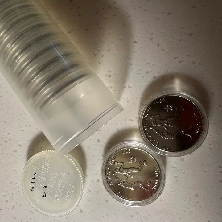 [BUNJANG] 1988 Seoul Olympics Commemorative Handball 1000 Won Coin (20 pcs) / 1987년 서울올림픽 기념 핸드볼 1000원 20개