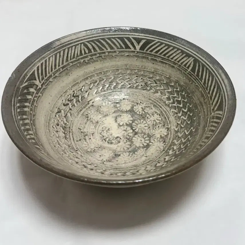 [BUNJANG] Cheon Han-bong Buncheong Celadon Tea Bowl / 천한봉 분청 다완