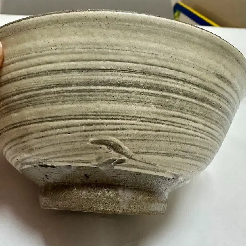 [BUNJANG] Cheon Han-bong Buncheong Celadon Tea Bowl / 천한봉 분청 다완