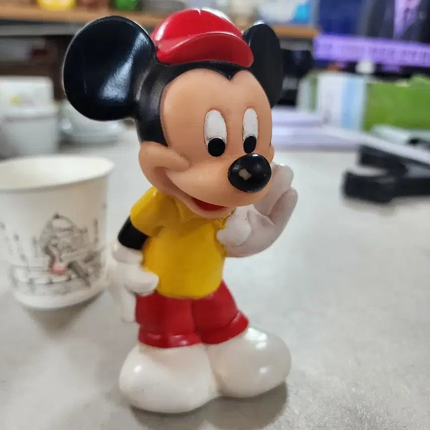 [BUNJANG] China Mickey Mouse Rubber Figurine (14.3cm) / 오래전에 미국으로 수출한 차이나 