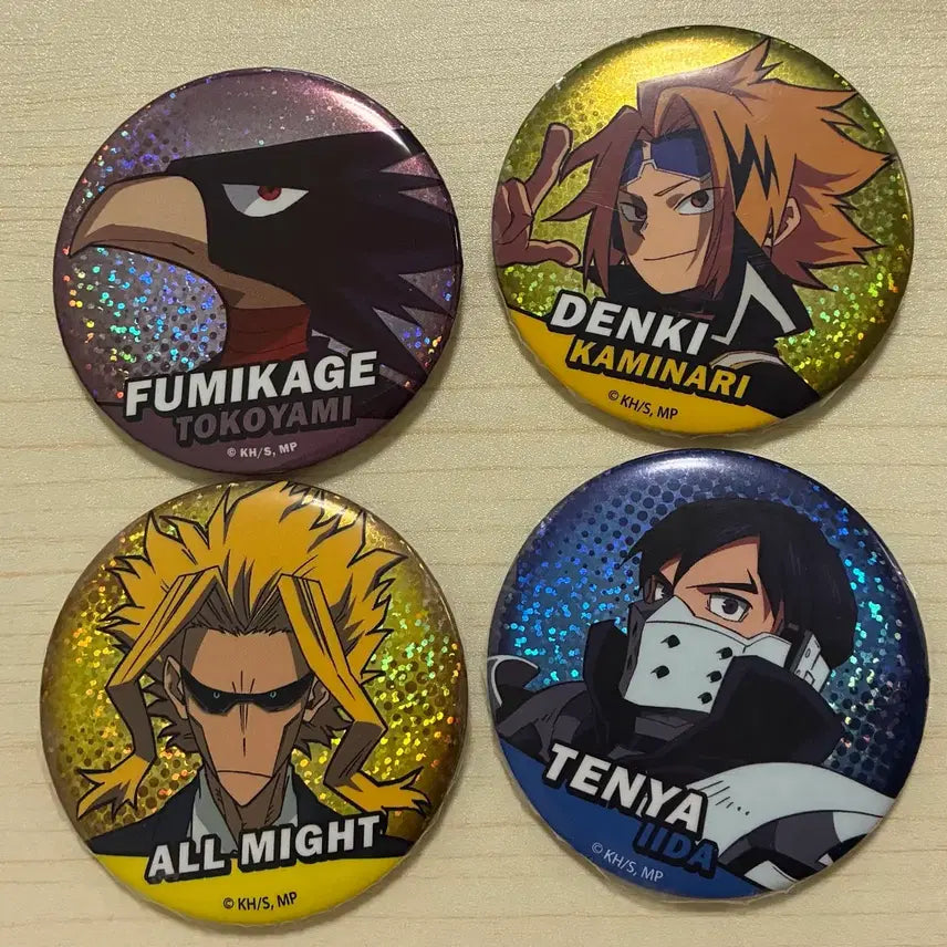 [BUNJANG] My Hero Academia Can Badges Bundle Set / 히로아카 캔뱃지 일괄