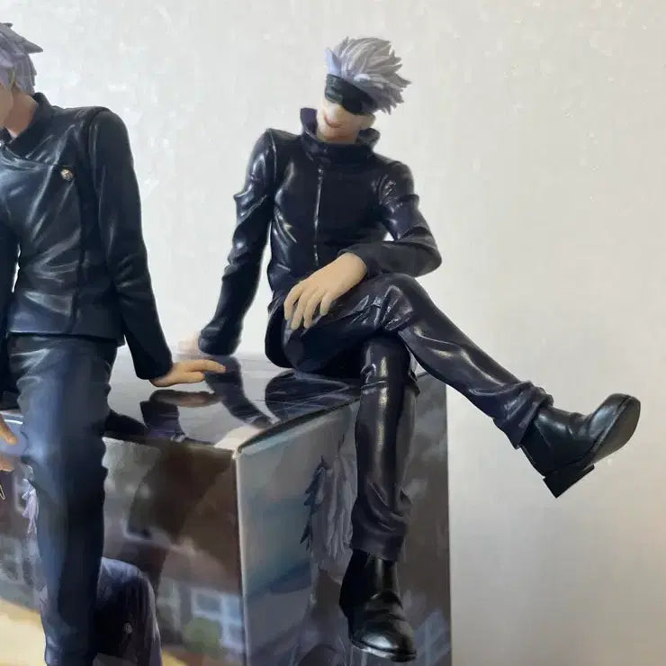 [BUNJANG] Jujutsu Kaisen Gojo Satoru &amp; Geto Suguru "Hui Ok Ok Jeol" Choconose Noodle Stopper Figure Set (Bundle) / 3종일괄 주술회전 고죠 게토 회옥옥절 쵸코노세 누들스토퍼 피규어