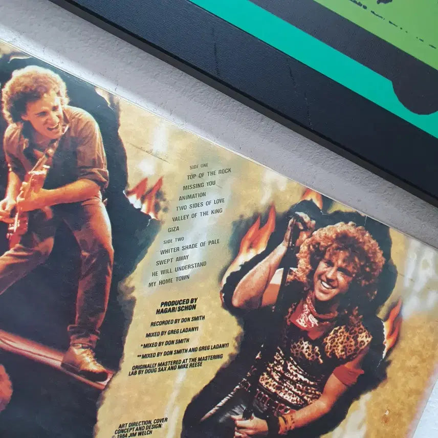 [BUNJANG] HSAS Through the Fire LP 1985 Jigu Records / HSAS 스루 더 파이어 LP 1985 지구레코드