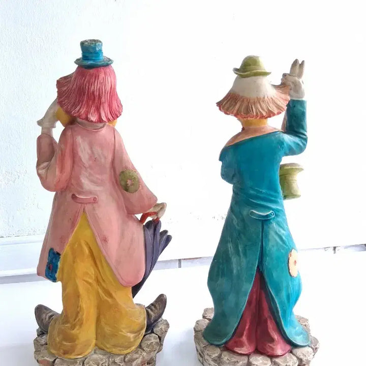 [SOLD OUT] 옛날-대형 삐에로 인형2개 높이 48cm