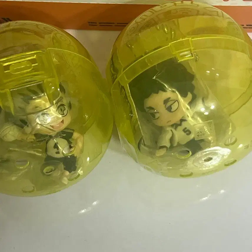 [BUNJANG] Haikyuu!! Bokuto Koutarou &amp; Akaashi Keiji Deformed Figure Gacha Set / 하이큐 보쿠토 아카아시 데포르메 피규어 가챠 세트