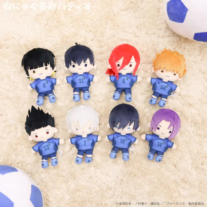 [BUNJANG] Blue Lock Nui Gurumi Ball Chain Mascot Plush - Seishiro Nagi / 블루 록 무뉴구루미 볼체인 마스코트 인형 누이 - 나기 세이시로