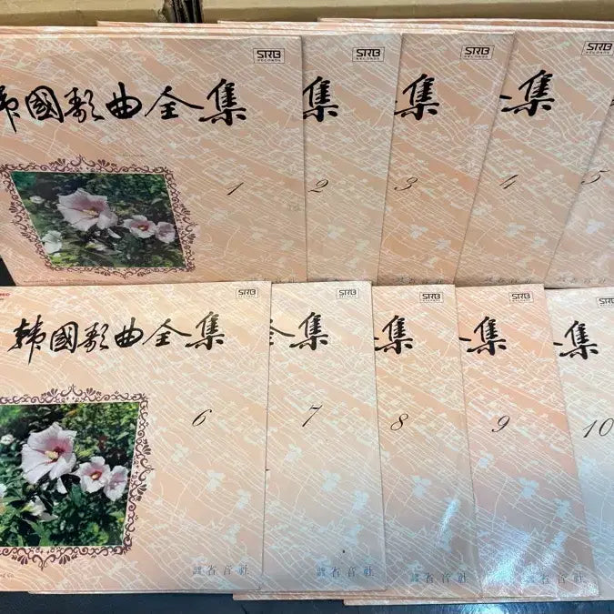 [BUNJANG] Complete Collection of Korean Art Songs 10 LP Vinyl Record Set / 한국가곡전집 10LP 레코드