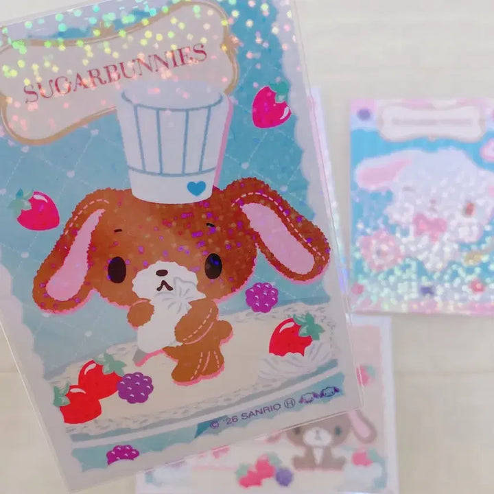 [BUNJANG] Sanrio Sugarbunnies Special Cards 4 Types Bundle Set / 슈가바니즈 특전카드 4종 일괄 판매 굿즈