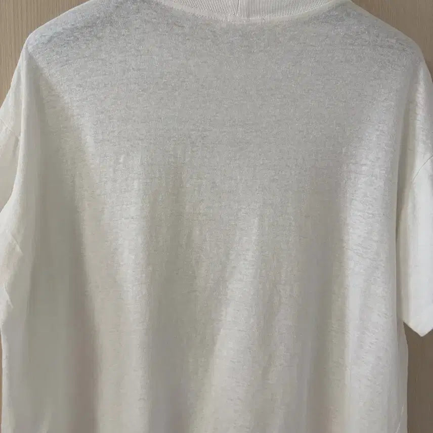 [BUNJANG] RECTO 25SS Dirty Distressed Linen Short Sleeve T-Shirt S / [25SS] 렉토 더티 디스트로이드 린넨 반팔 S