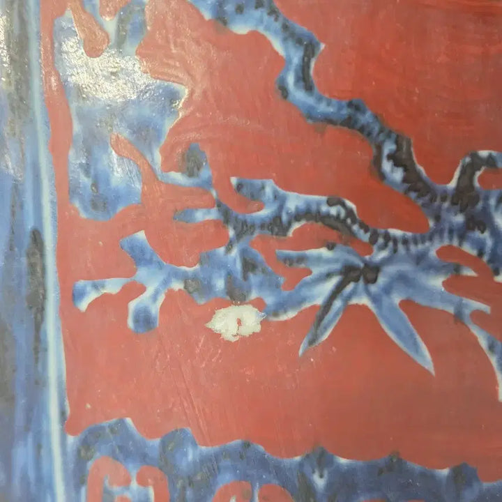 [BUNJANG] Daming Xuande Period Celadon Square Vase with Dog Finial / 대명선덕년제 사각병