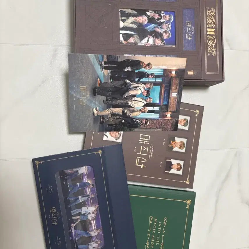 BTS OFFICIAL MAGIC SHOP DVD FULL BOX WITHOUT PHOTOCARD 매직샵
