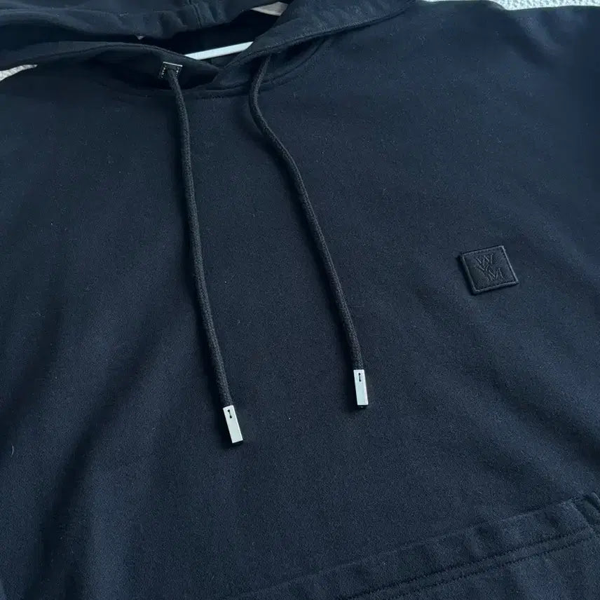 [BUNJANG] Wooyoungmi 23FW Flower Hoodie Black Size 52 / [새상품급/크림판] 우영미 23FW 플라워 후드티 블랙 52사이즈