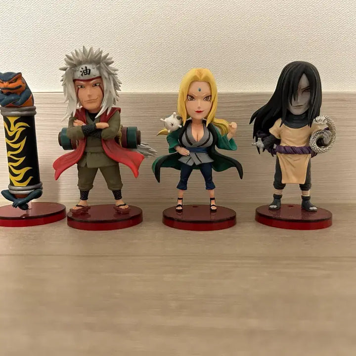 [BUNJANG] Legendary Sannin World Collectable Figure Set / 리그사 나루토 월콜 전설의3닌자 최종가격