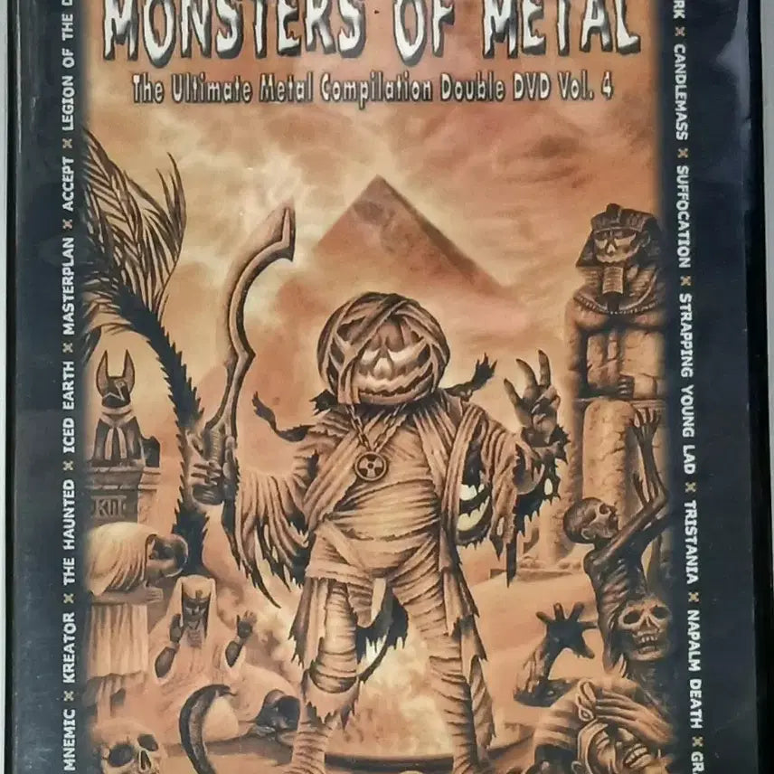 [BUNJANG] Monsters of Metal Compilation Double DVD / (영상) 메탈 DVD 2장 더블 몬스터 오브 메탈밴드 컴필레이션