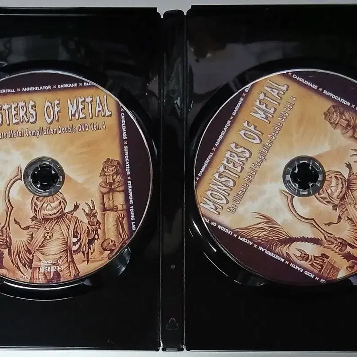 [BUNJANG] Monsters of Metal Compilation Double DVD / (영상) 메탈 DVD 2장 더블 몬스터 오브 메탈밴드 컴필레이션