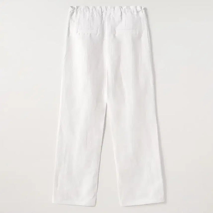 [BUNJANG] Levain minu Linen Pants (White) / 르베인 minu 리넨 팬츠 (화이트)